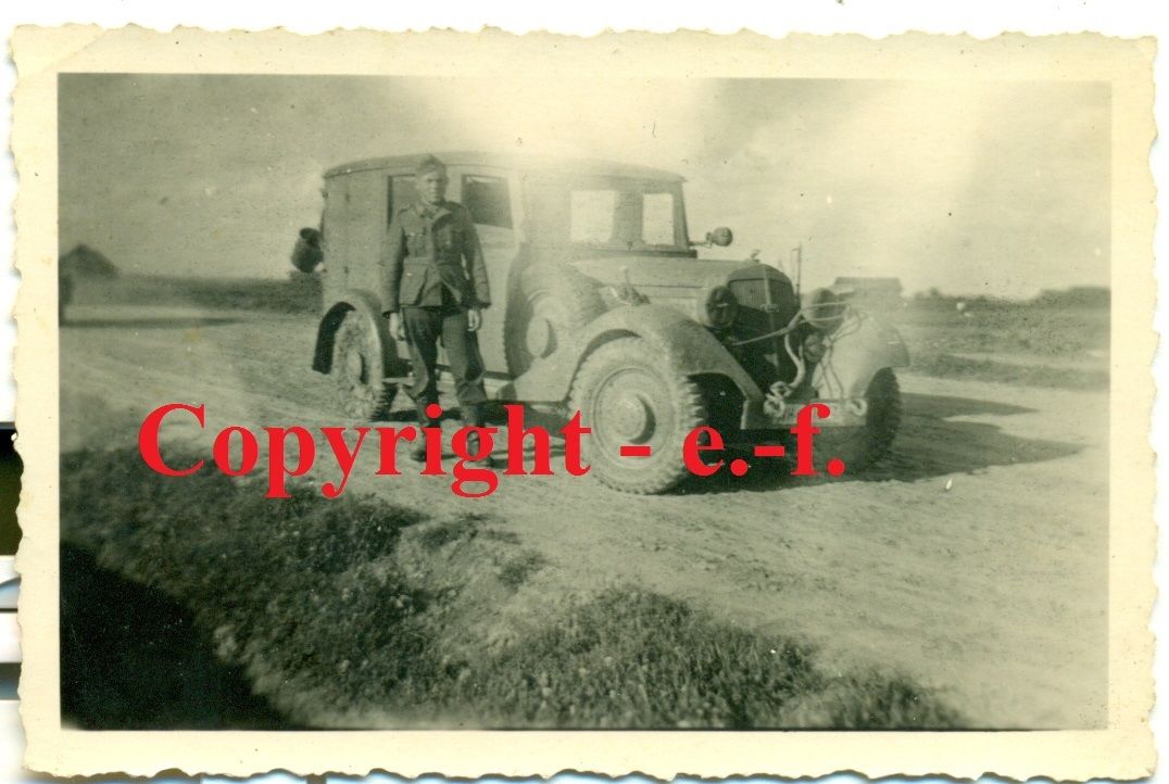 FOTO - PANZER-AUFKL.-ABT. - FAHRZEUG  KÜBELWAGEN