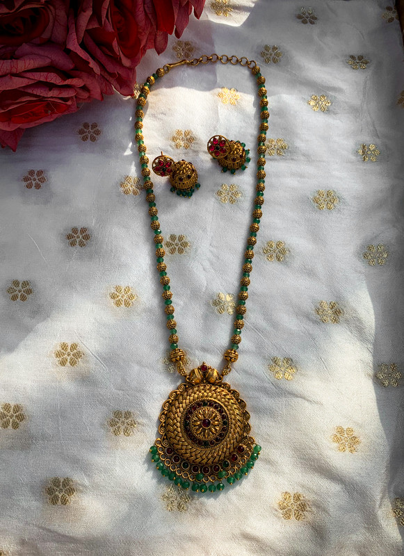 Antique Gold Haram traditional