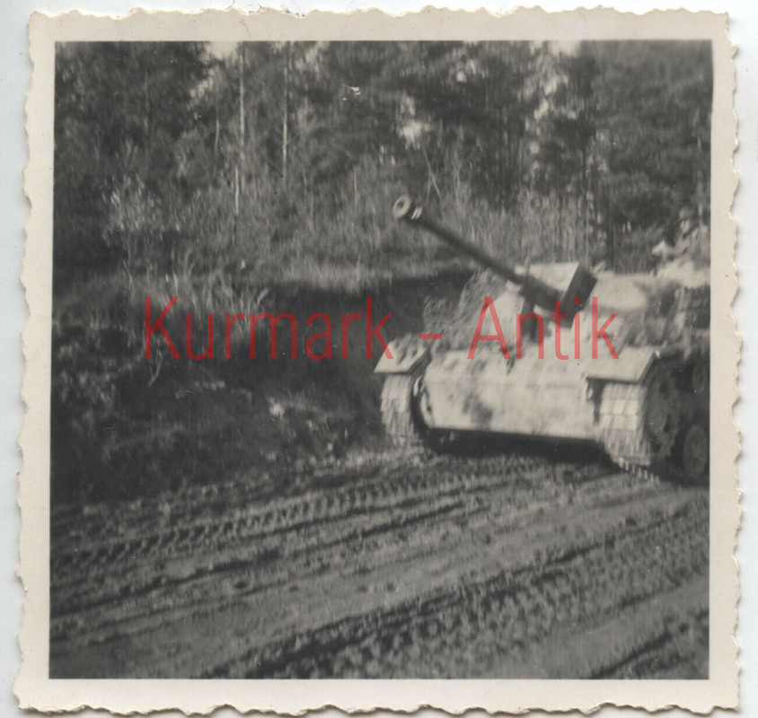 Foto Wehrmacht Panzer Stug Sturmgeschütz Russland Front Einsatz Langrohr