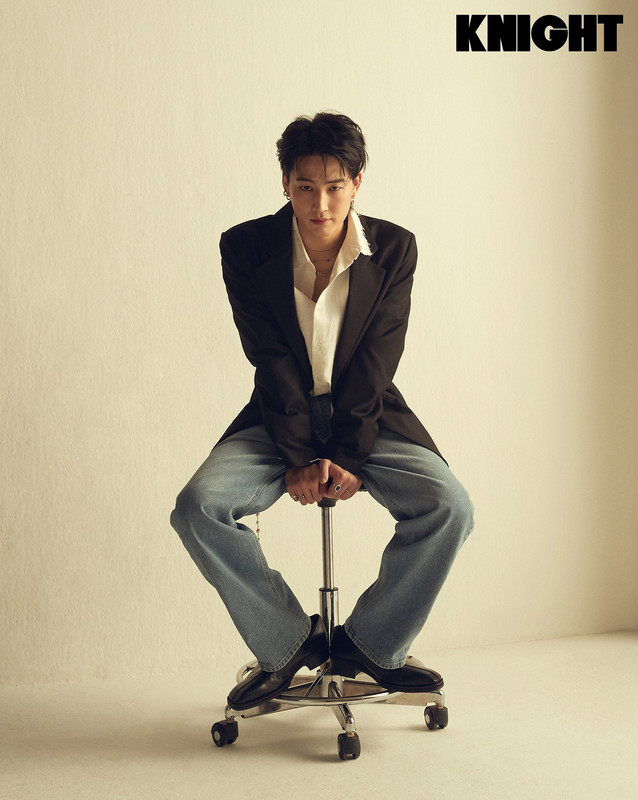GOT7's Jay B in Knight Magazine March 2021: omonatheydidnt