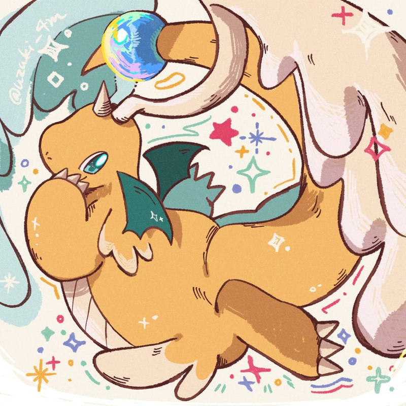 dragonite-and-mega-dragonite-pokemon-dra