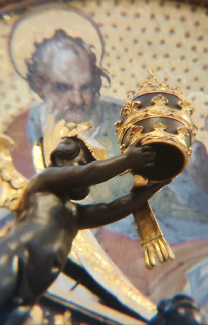 Roma y Florencia en 3 días - Blogs de Italia - Roma: Galería Colonna, único fresco de Caravaggio, Criptas, Vaticano etc (116)