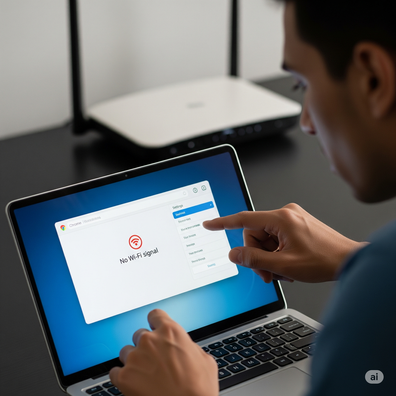 Chromebook Wi-Fi not working fix