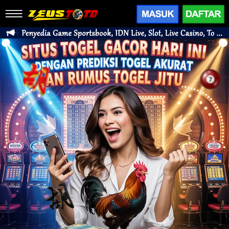 ZEUSTOTO: Situs Togel Gacor Hari Ini dengan Prediksi Togel Akurat dan Rumus Togel Jitu image 1