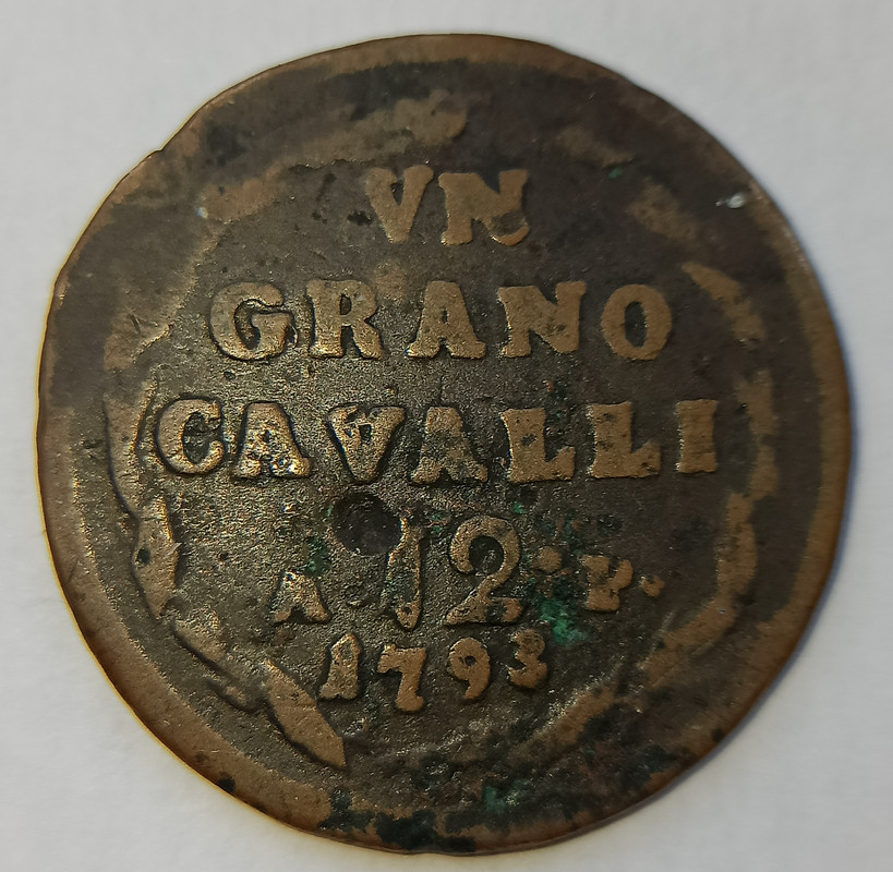 1 grano de Fernando IV Napoles 5