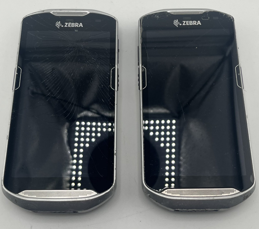 QTY 2* ZEBRA TC56CJ-1PAZU4P-25 ANDROID MOBILE HANDHELD COMPUTER BARCODE SCANNERS