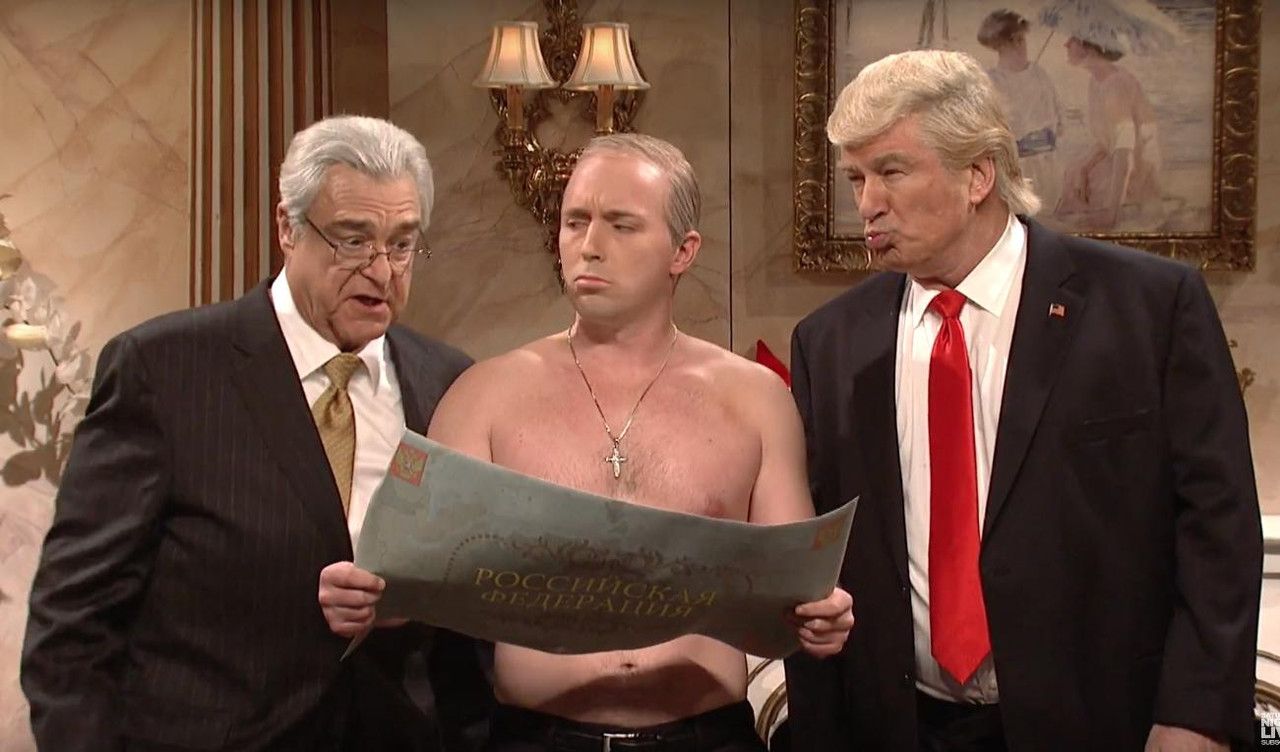 Goodman and Alec Badwin on SNL