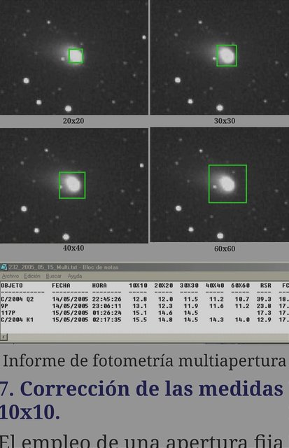 screenshot del programa FOCAS