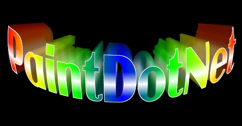 3d text curved letters paint effects advanced plug edges selection outline final got below using added