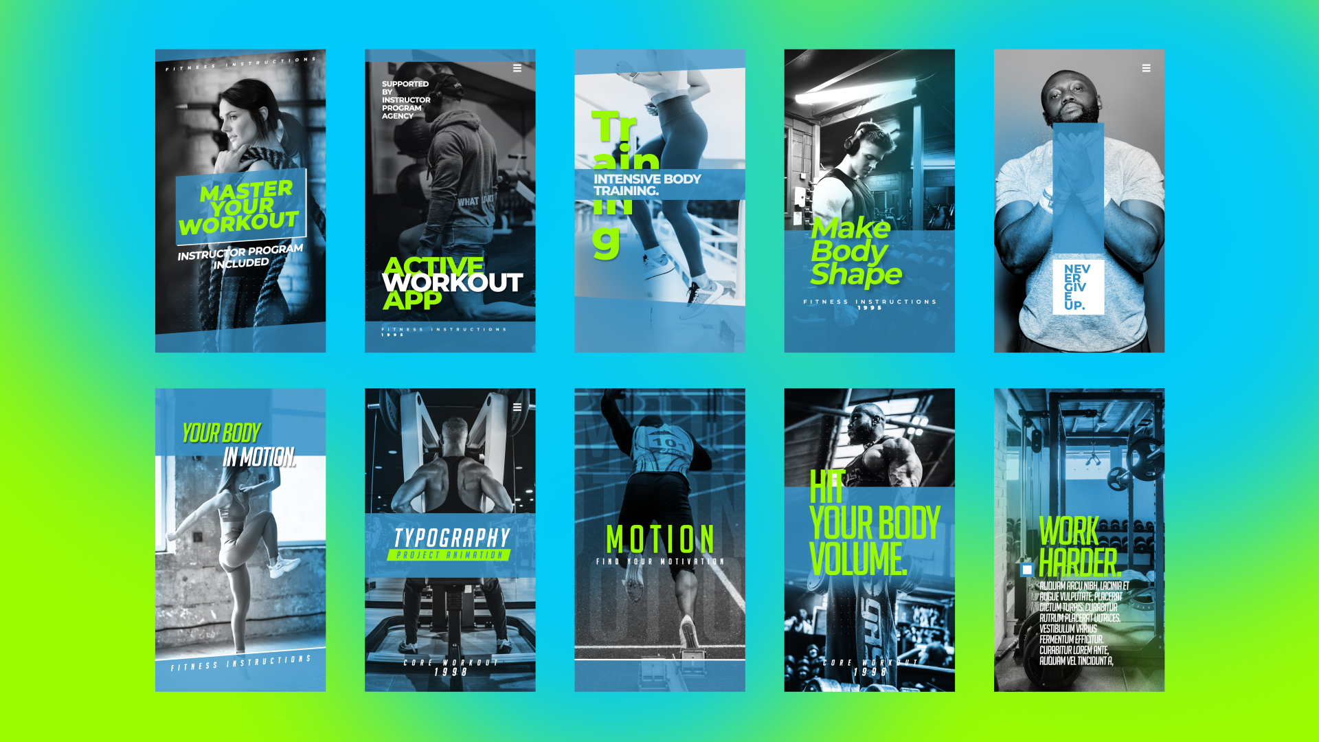 Fitness Instagram Stories - 1