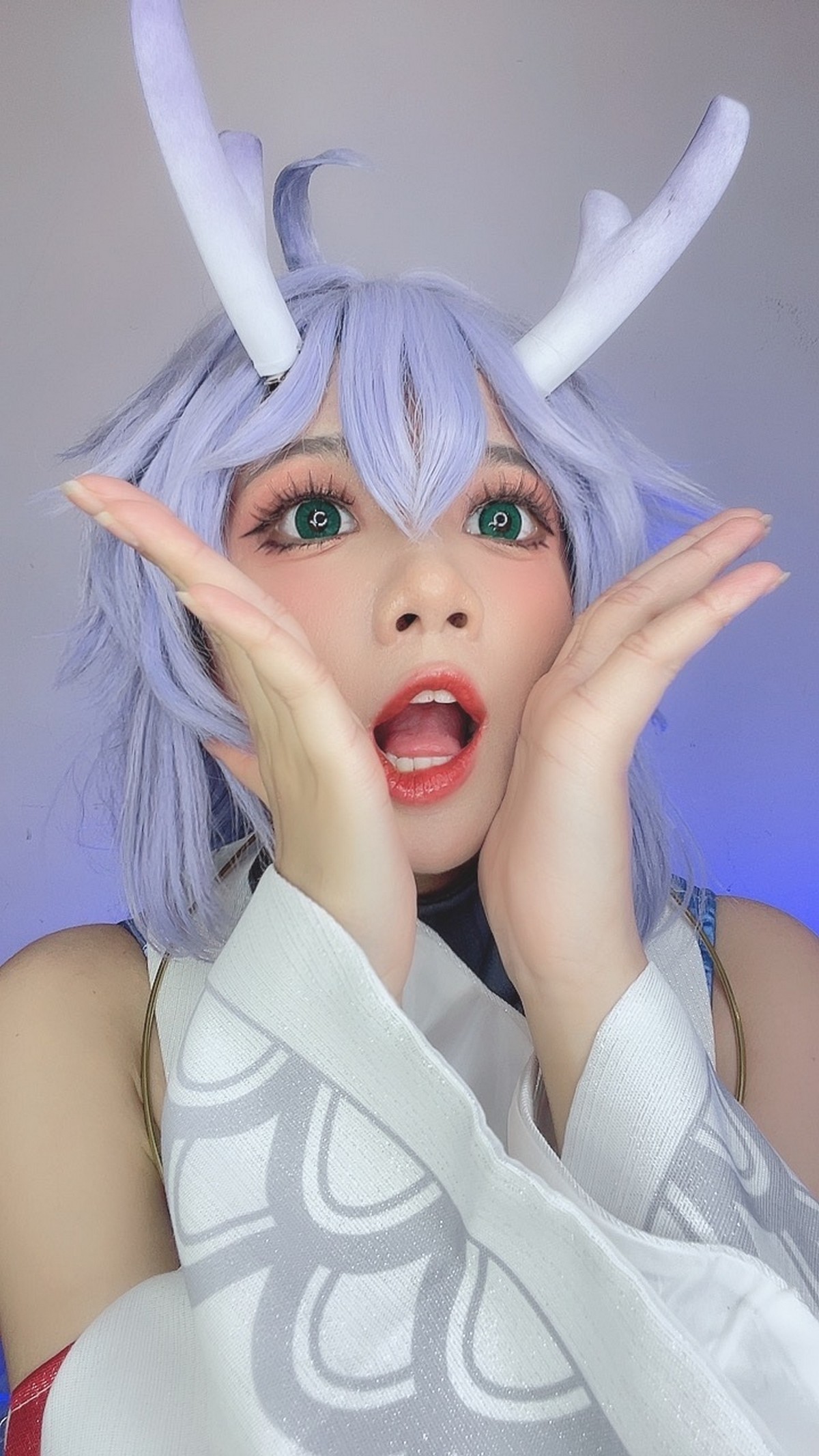 PoppaChan Bailu Cosplay Deluxe (Honkai Star Rail) – 155 Photos 12 Videos 459MB插图2