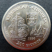 Portugal - 200 escudos (otros) de los '90 200-escudos-1996-a