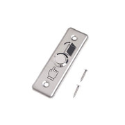 3001-1-BOTON DE SALIDA SAT SWT4 ACERO INOXIDABLE DELGADO