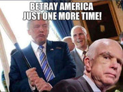 McCain betray