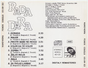 Dara Bubamara - Diskografija Back