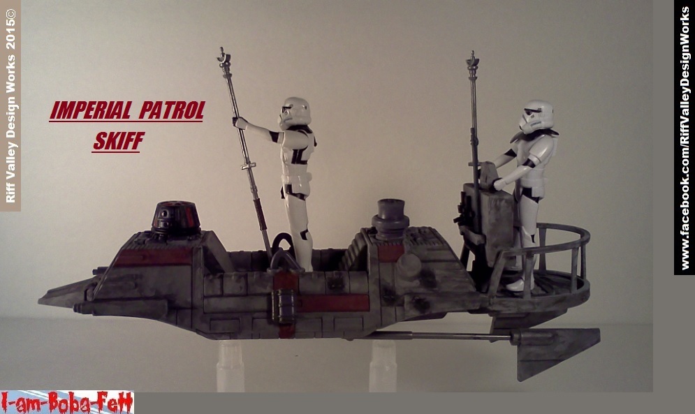 custom imperial patrol skiff 6