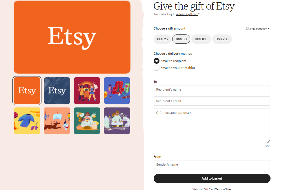 Gift card