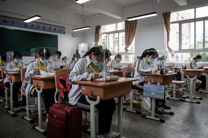 China school partition