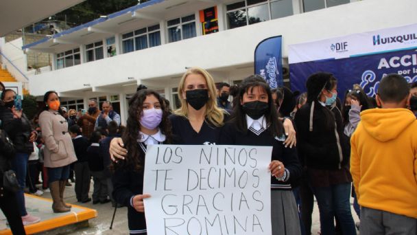 En Huixquilucan se preocupan por la educación; Renuevan 22 escuelas en tres meses