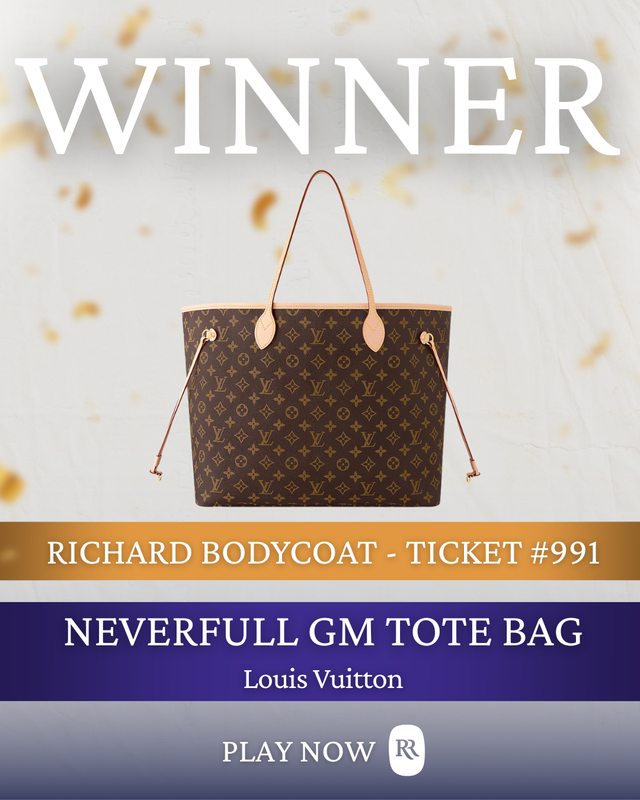 Richard Wins the Louis Vuitton Neverfull GM Tote Bag