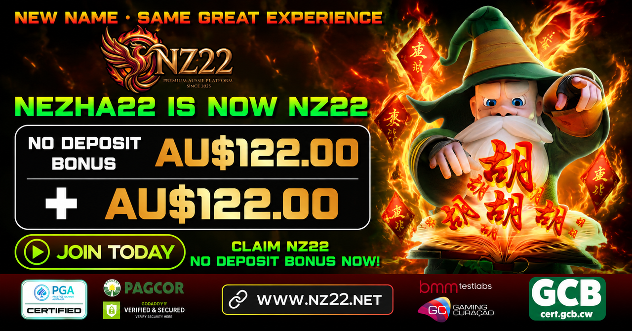 NZ22 no deposit bonus