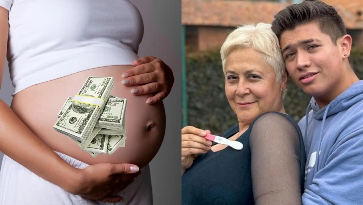 Alina Lozano pagó casi medio millón de pesos para ser madre a sus 55 años