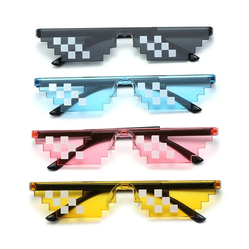 Pixel Mosaic Sunglasses Image 1
