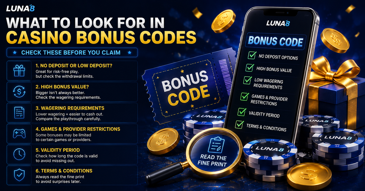 latest casino codes australia