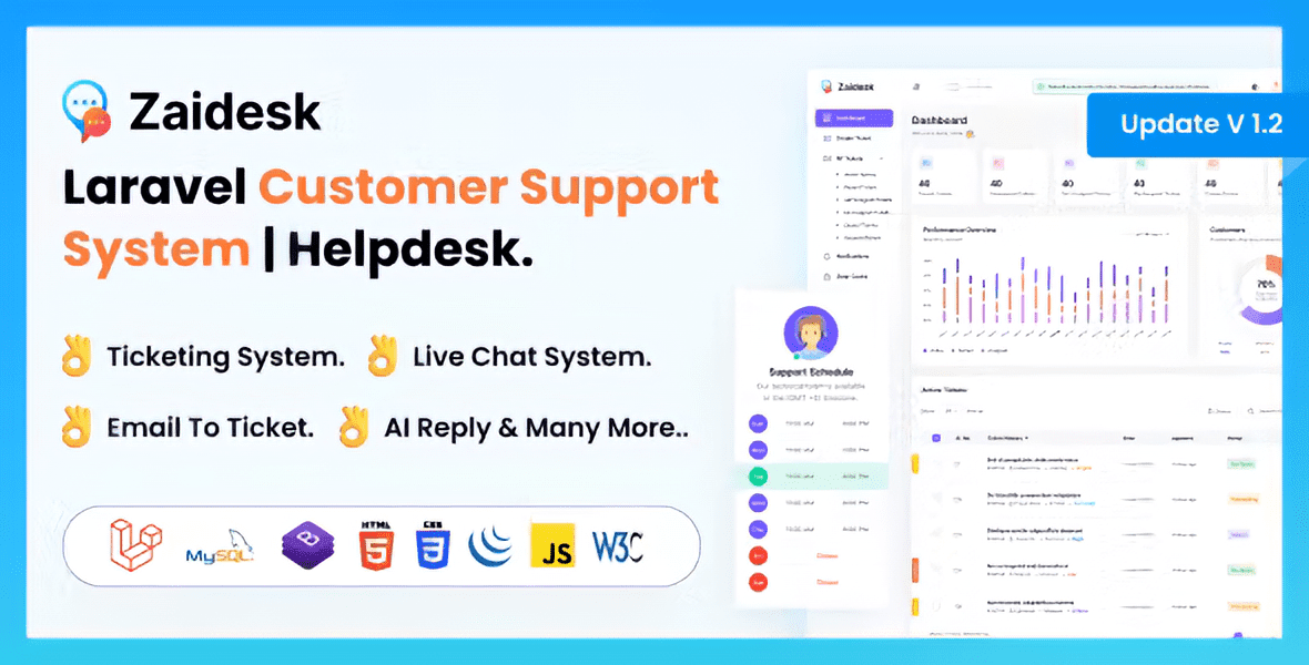 Deskzai – Customer Support System – Helpdesk – Support Ticket PHP Script