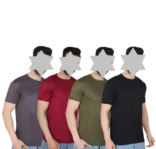 Drifit round neck tshirts pack of 4
Color 5 (R303)