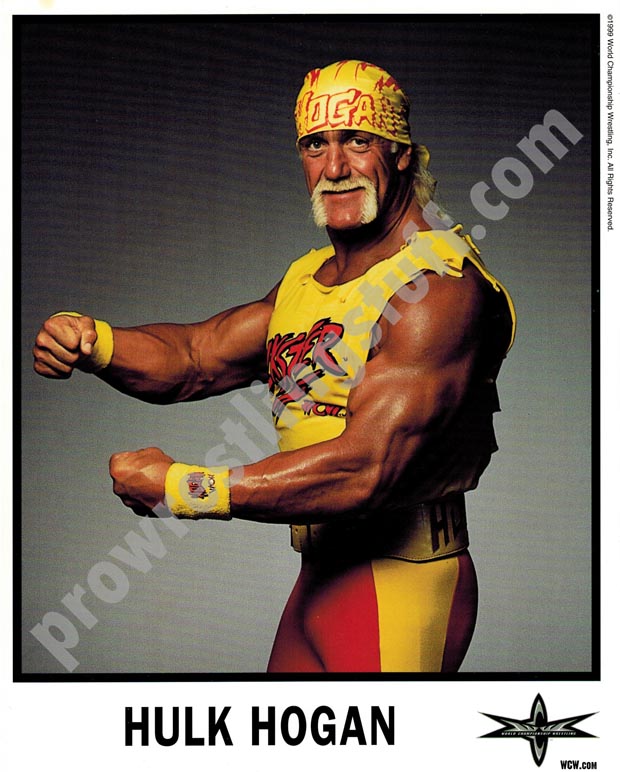 Hulk Hogan WCW 8x10 promo photo