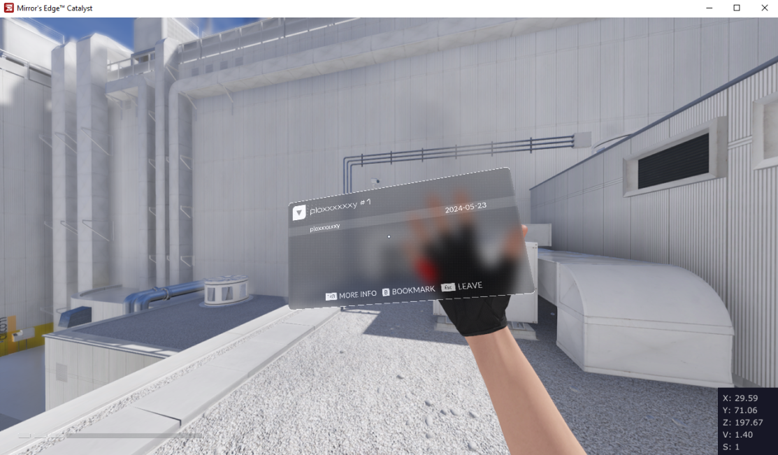 Screenshot from the game client, showing the successful placement of a Beat L.E (May 24th, 2024.)