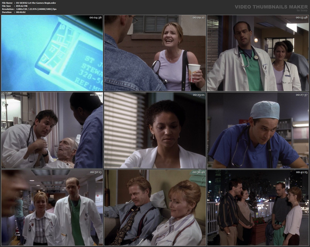 ER S03E02 Let the Games Begin.mkv