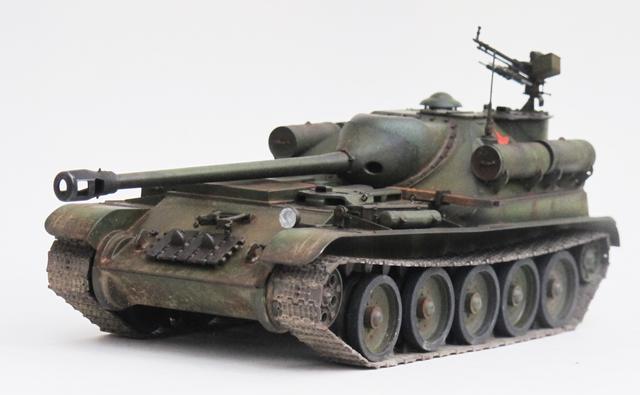 Maquette Trumpeter 1/35 SU-102 Chasseur De Chars Soviétique - Prêt à Peindre
