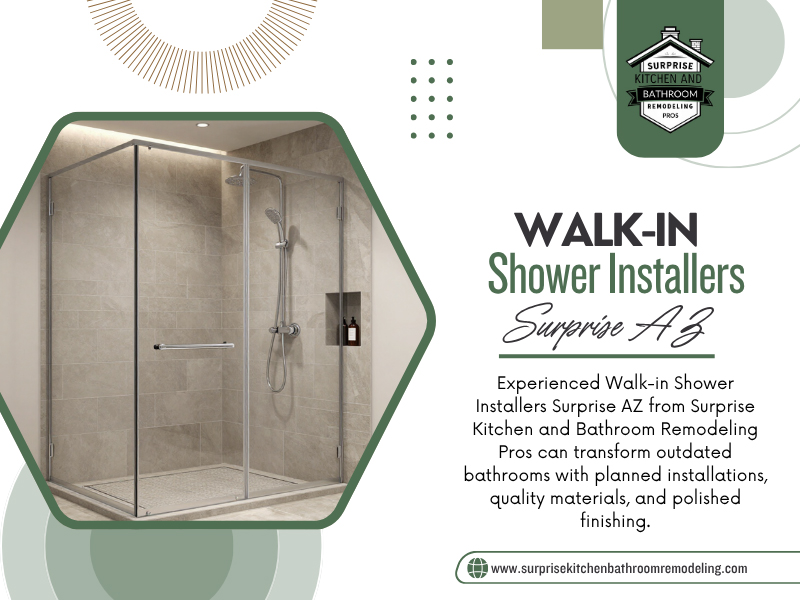 Walk in Shower Installers Surprise AZ