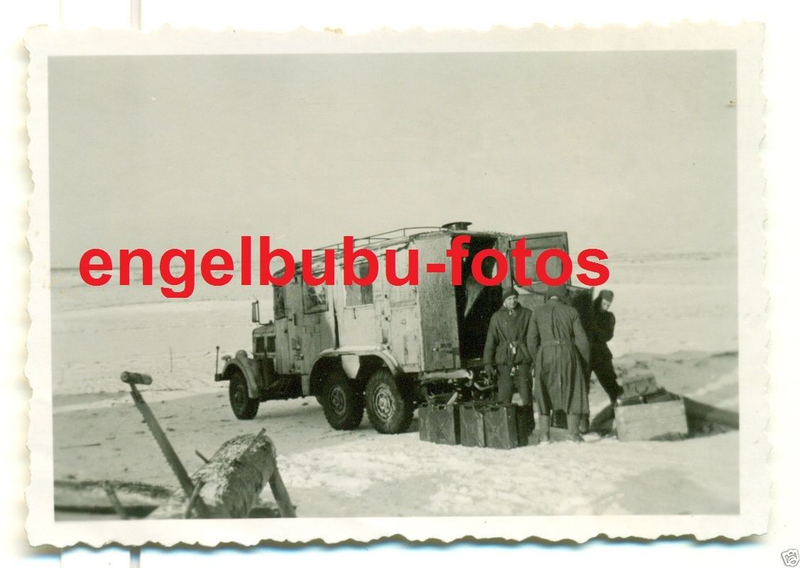 Einsatz Rußland - FAHRZEUG - SUPER WINTER-TARNUN