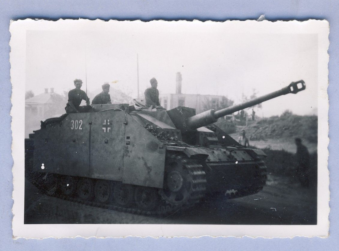 Panzer Langrohr Seitenschürze Nr.302 Rußland G.R