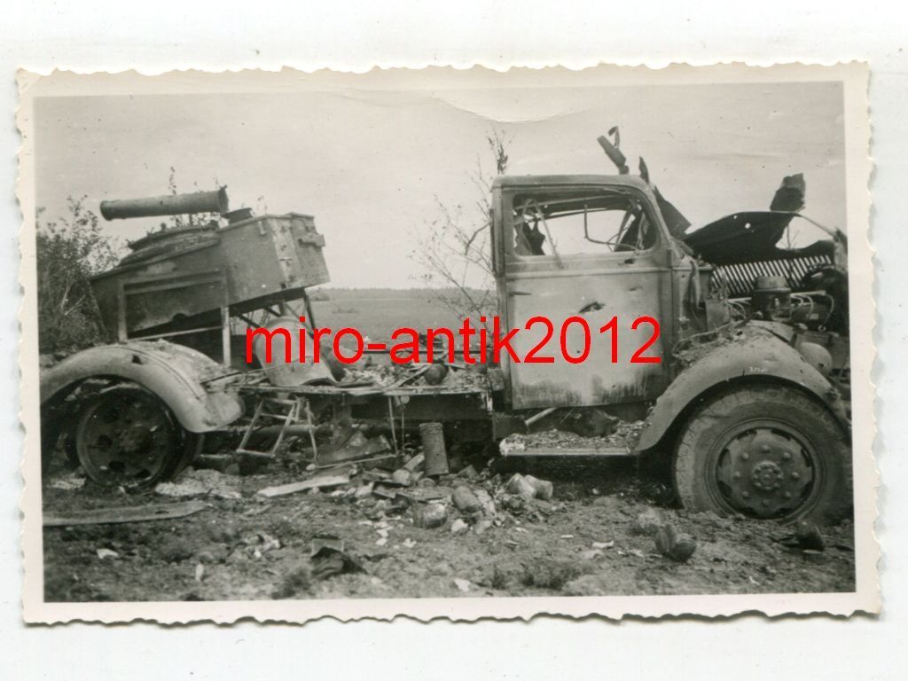 Panzer-Regiment 39, zerstörte Feldküche der Stab