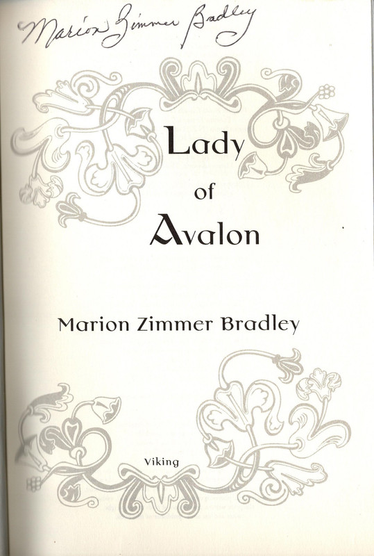 Image for *SIGNED* Lady of Avalon