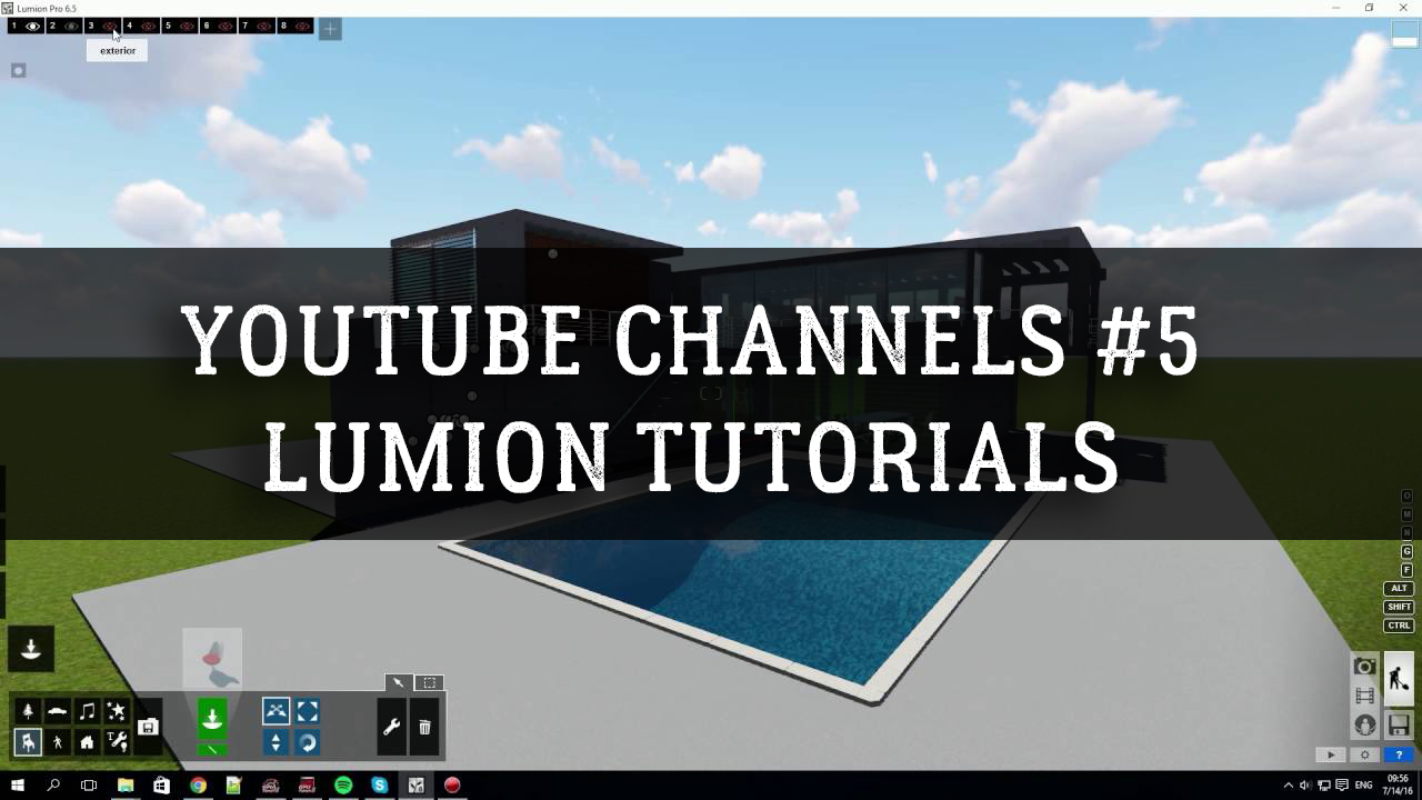 Youtube Channels #5: Lumion Tutorials