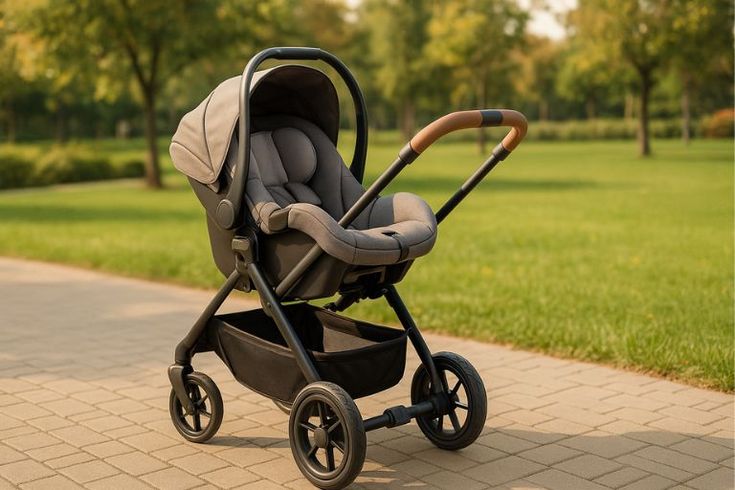 Higienização de carrinho de bebê