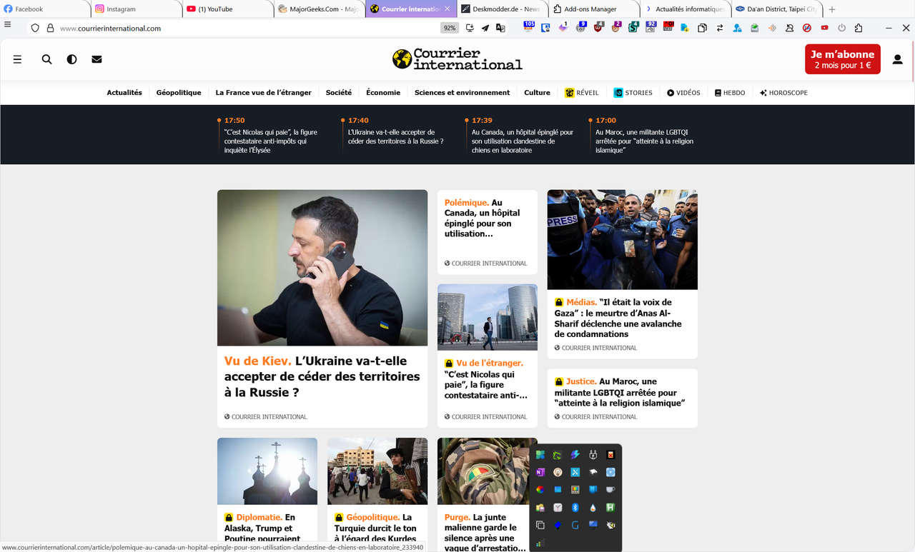2025-08-13 08_20_29-Courrier international - Actualités France et Monde — Ablaze Floorp