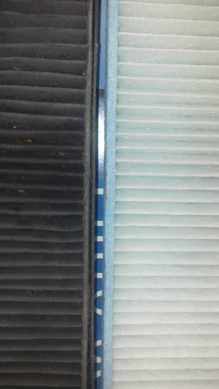 Filtro sucio 3