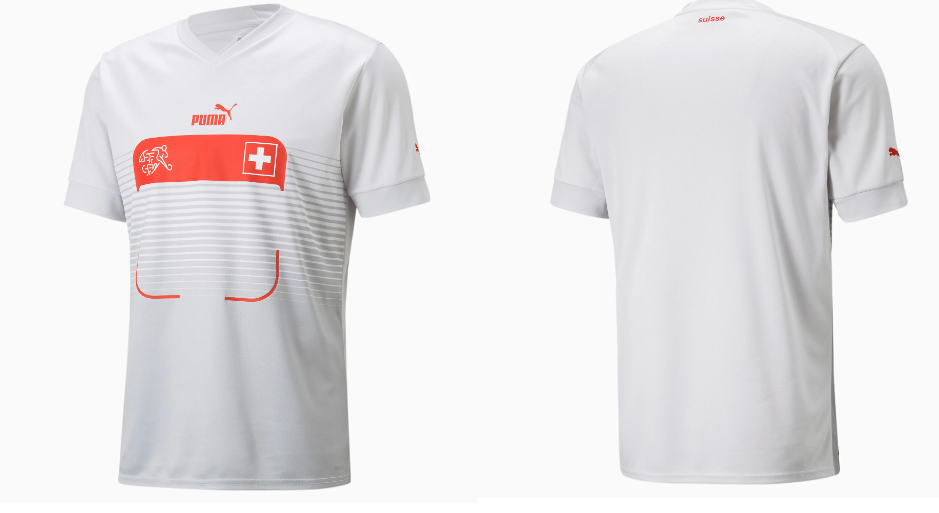 camiseta alternativa suiza
