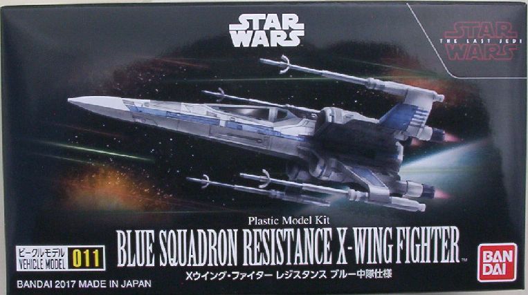 Bandai 144 Blue Squadron Resistance X-Wing Fighter