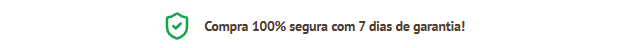 Garantia de 7 dias