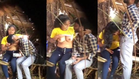 Webmaal Girl Giving Blowjob and Boobs Sucking Outdoor Porn Xxx