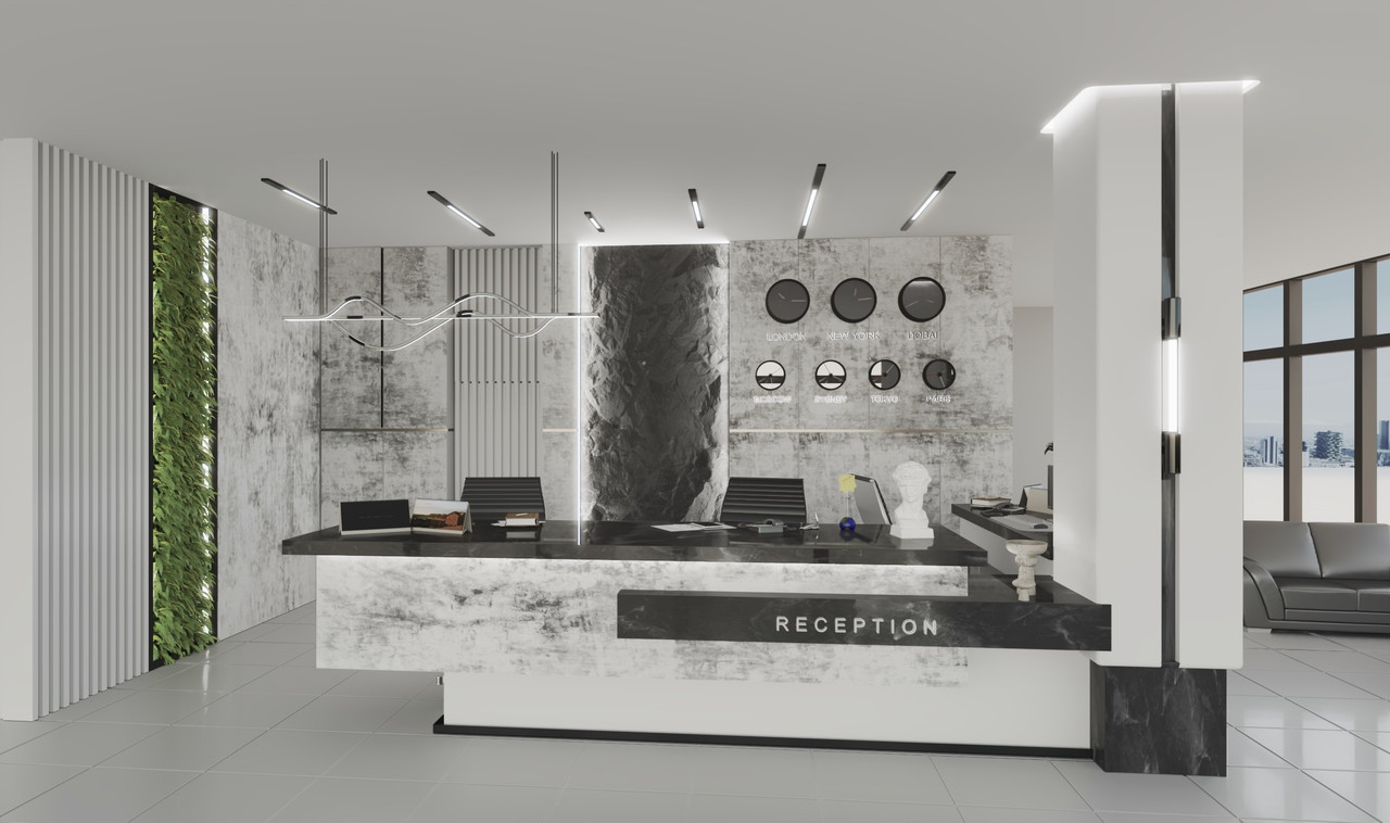 Hotel Counter Design