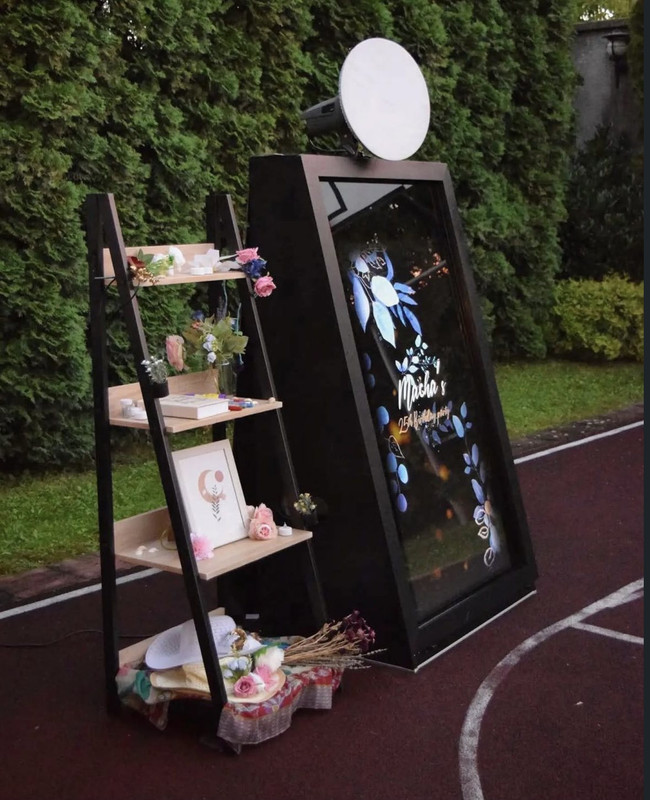 Golden Mirror Photobooth Niš Iznajmljivanje Opreme Niš — foto 6