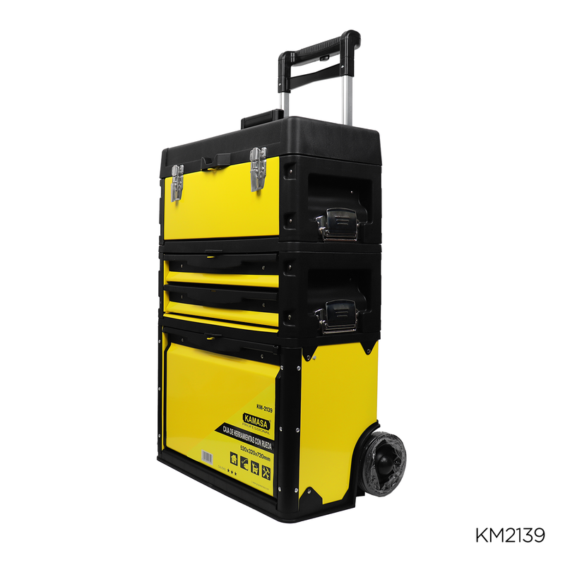 CAJA DE HERRAMIENTAS CON RUEDA KAMASA